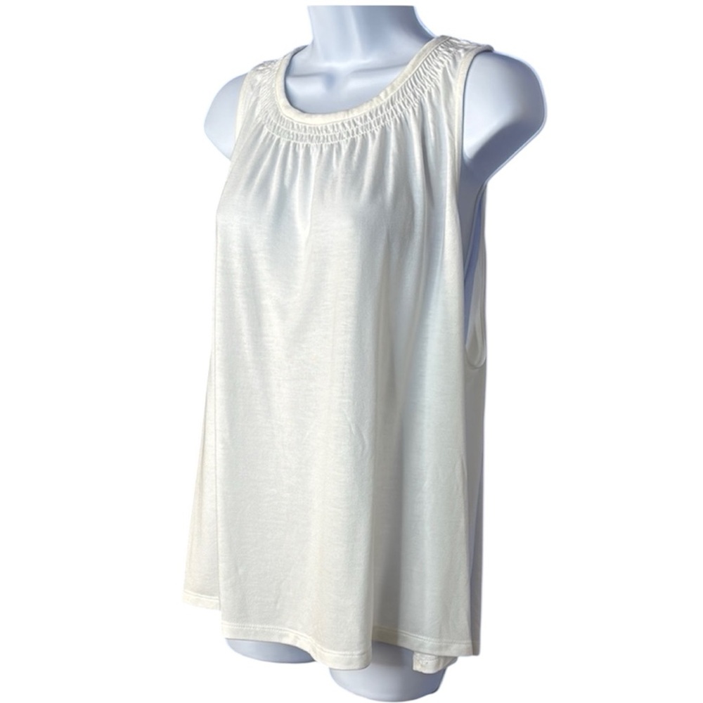 a.n.a Tank Top Relaxed White XXL
